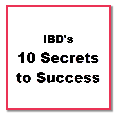IBD's 10 secrets to success