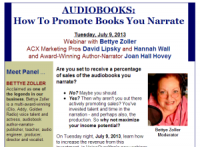 How to Promote Books Webinar